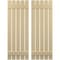 Ekena Millwork Americraft 5-Board, 2 Batten Exterior Real Wood Spaced Board-n-Batten Shutters, ARW101SB519X81NTH, PR ARW101SB519X81NTH - alternate 1